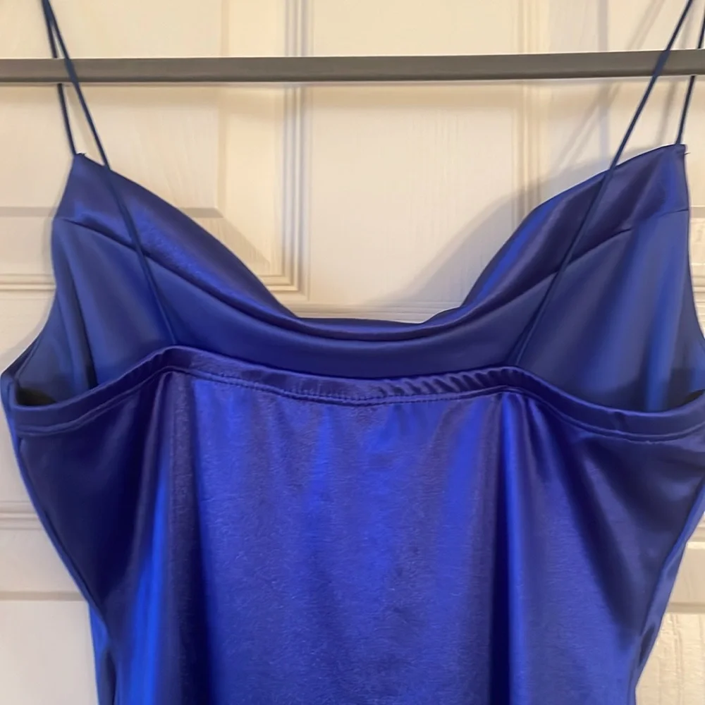 Size 5/6 B. Darlin electric blue mini dress - Picture 9 of 10